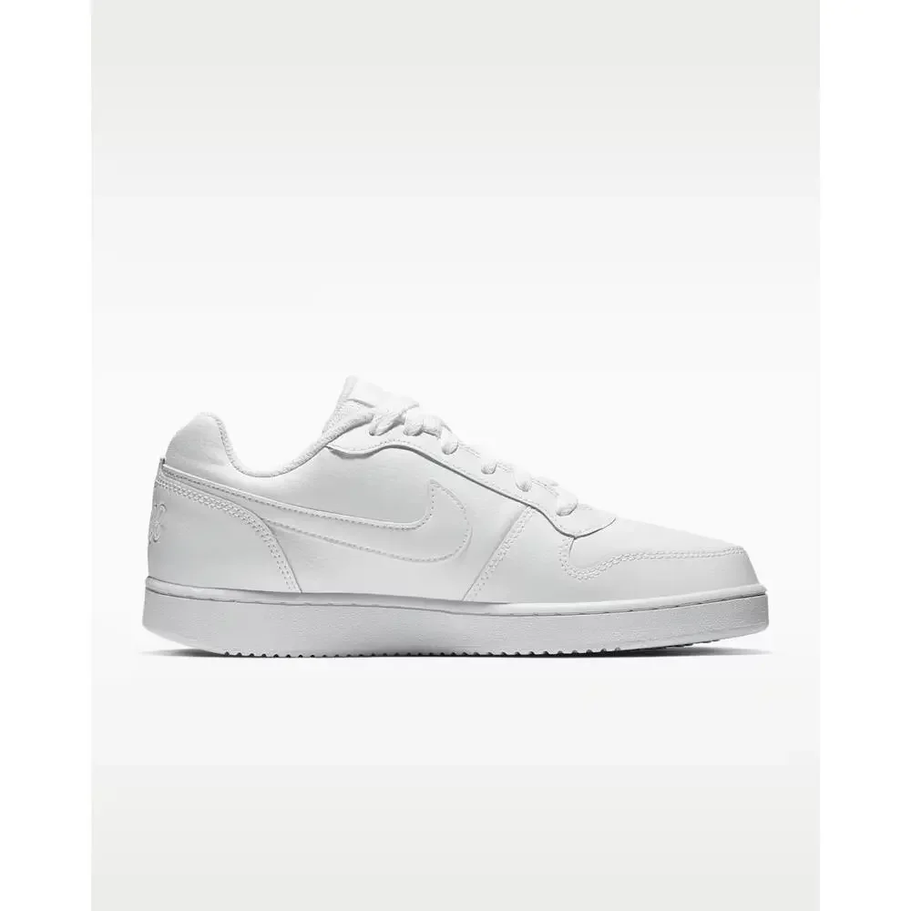 Nike Ebernon Low AQ1779-100 Sneakers Women's US 5 W White Leather Shoes HTAT1489